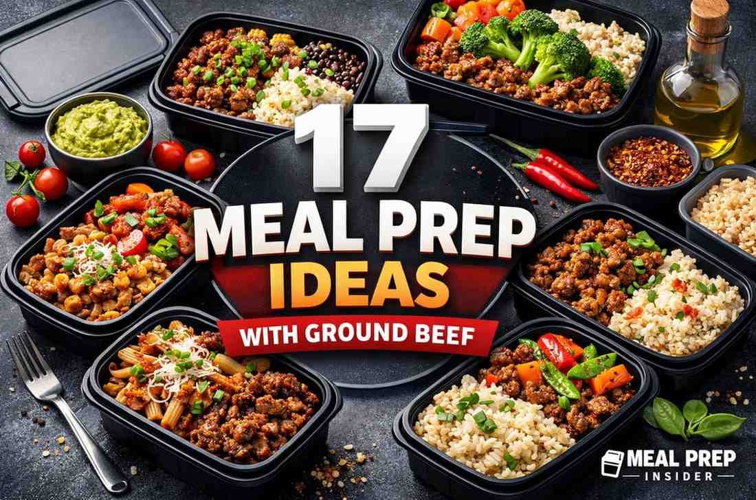 Meal Prep Ideas with Ground Beef