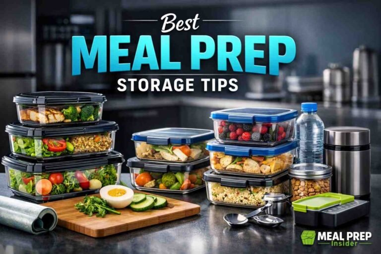 meal prep storage tips