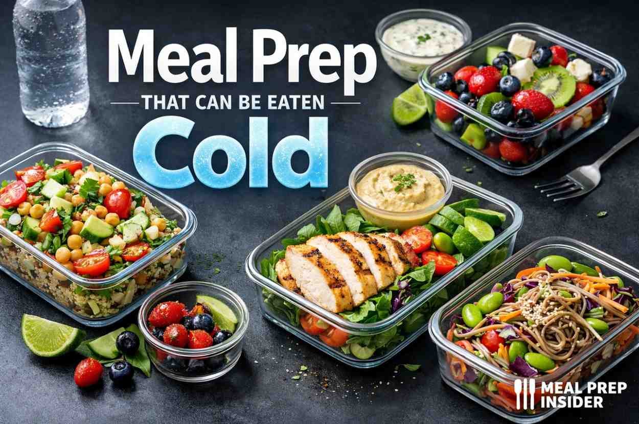 Meal Prep That Can Be Eaten Cold