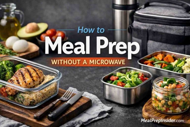 Meal Prep Without a Microwave