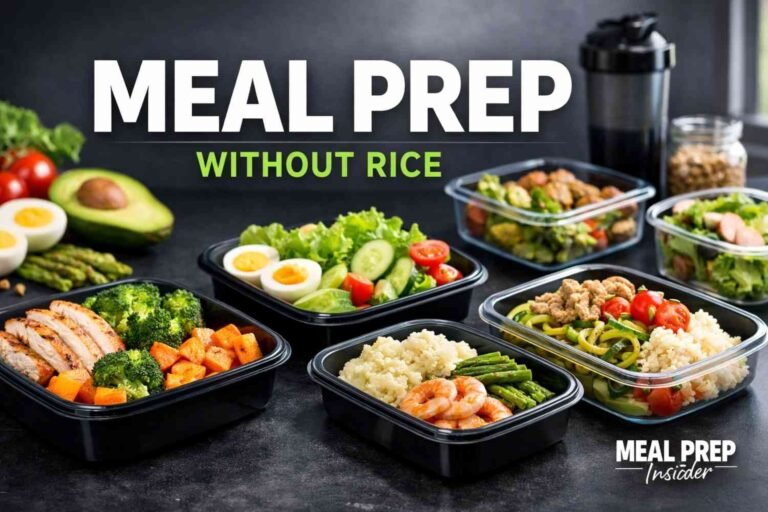 Meal Prep Without Rice