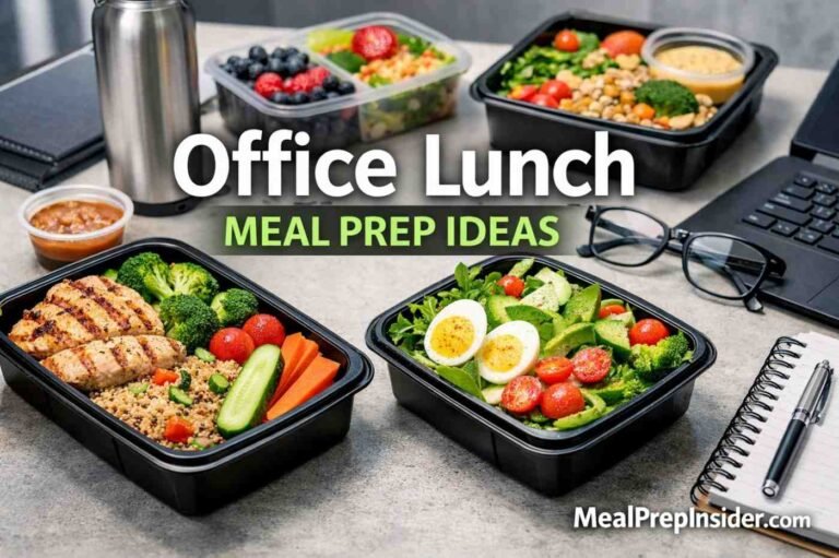 Office Lunch Meal Prep Ideas