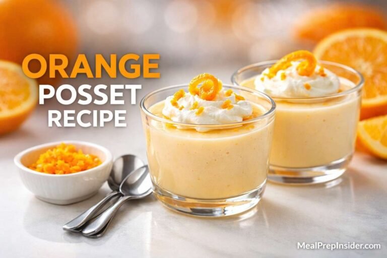orange posset recipe