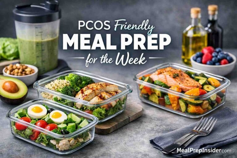 PCOS Friendly Meal Prep