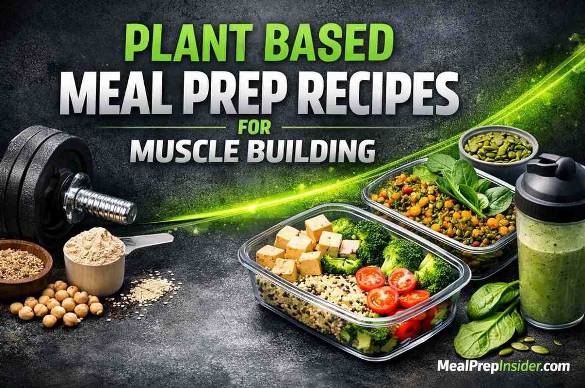 Plant Based Meal Prep Recipes
