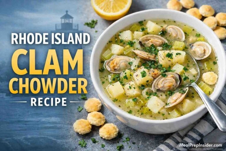 Rhode Island Clam Chowder Recipe
