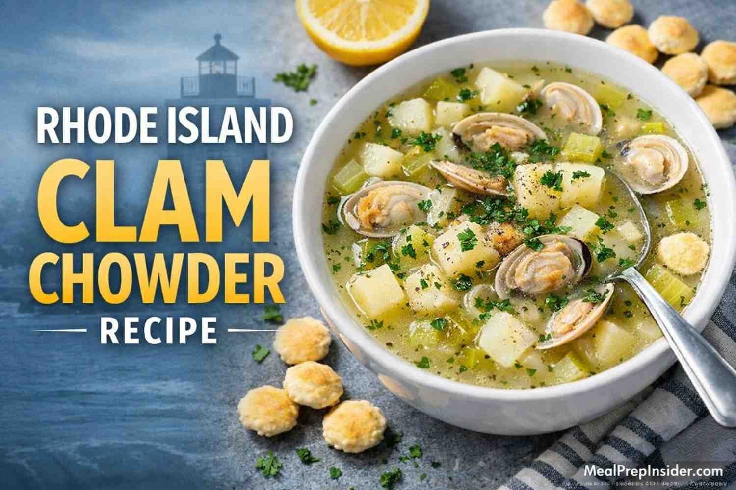 Rhode Island Clam Chowder Recipe