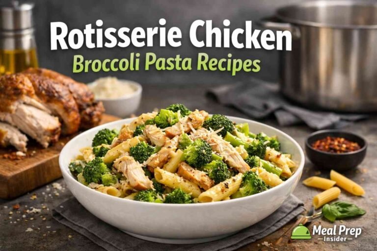 Rotisserie Chicken Broccoli Pasta Recipes