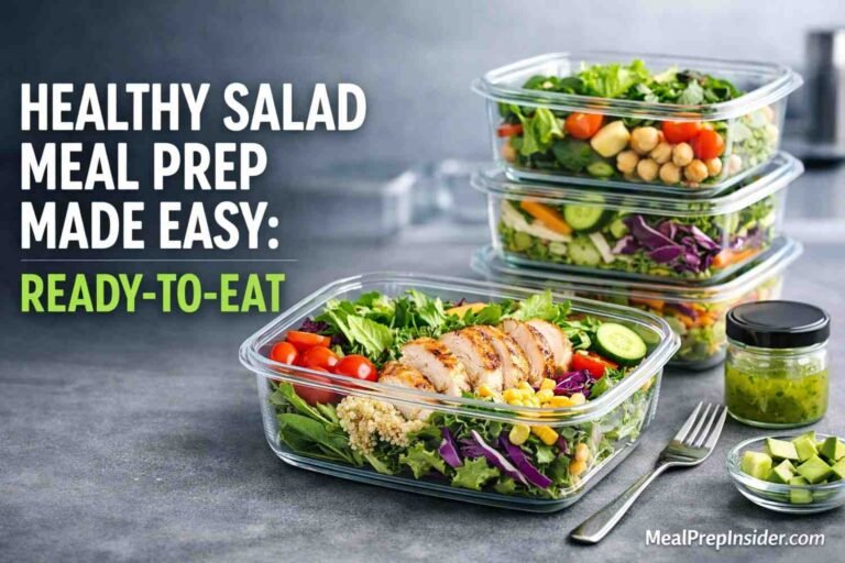 Salad Meal Prep
