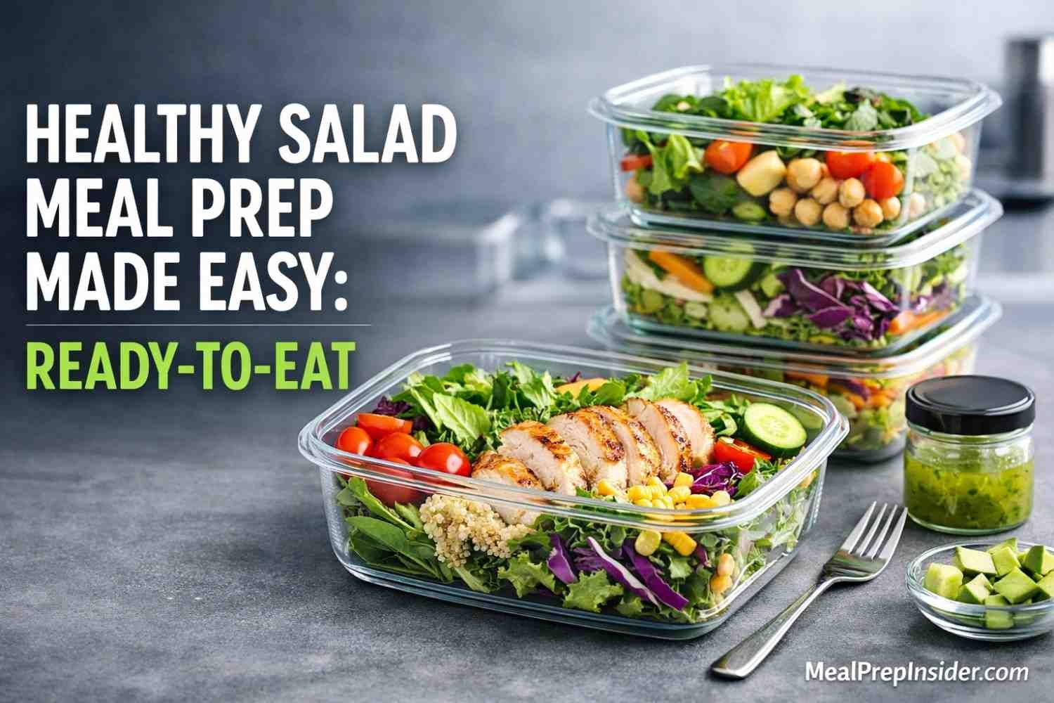 Salad Meal Prep