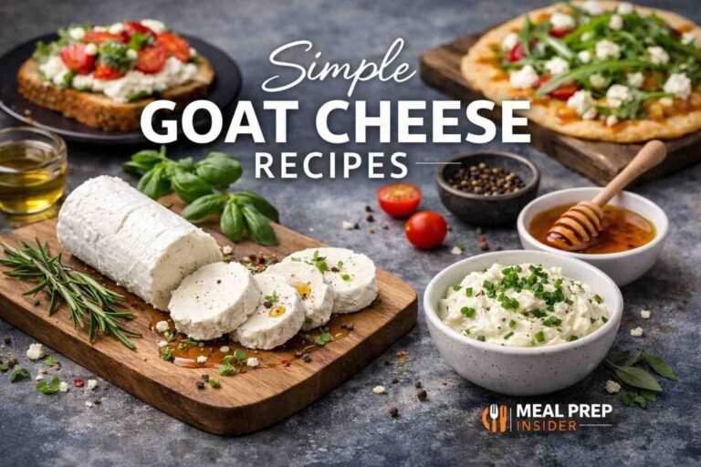 Simple Goat Cheese Recipes
