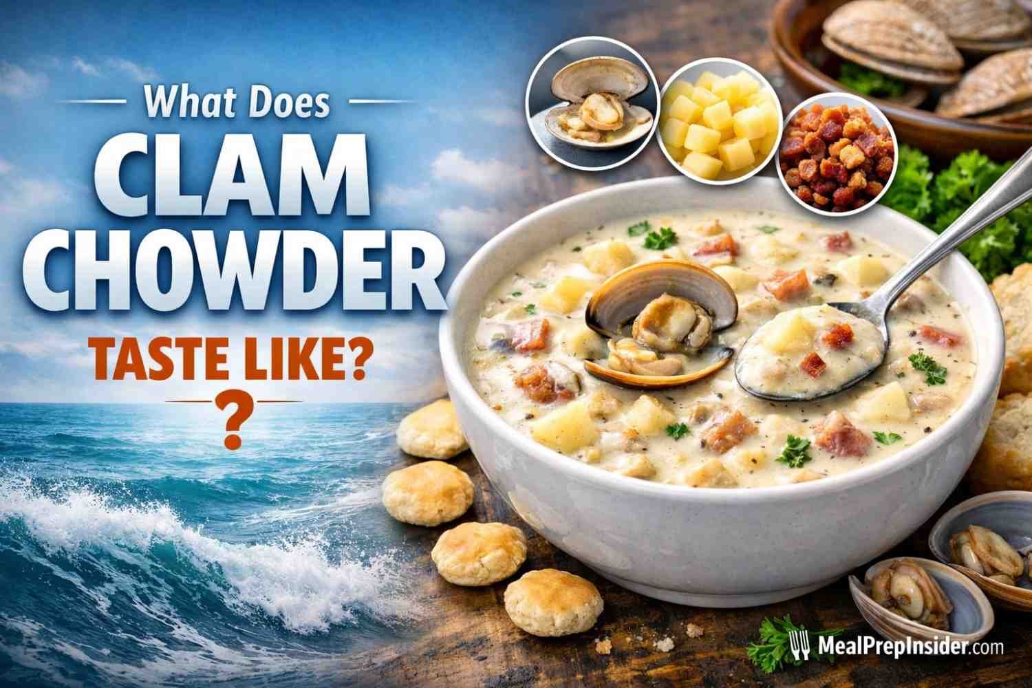 What Does Clam Chowder Taste Like