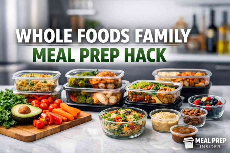 Whole Foods Family Meal Prep Hack