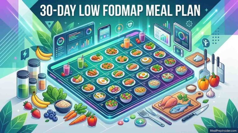 30-day low fodmap meal plan