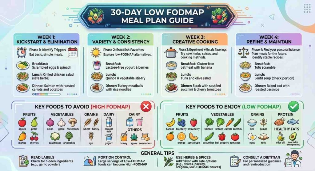 30-day low fodmap meal plan