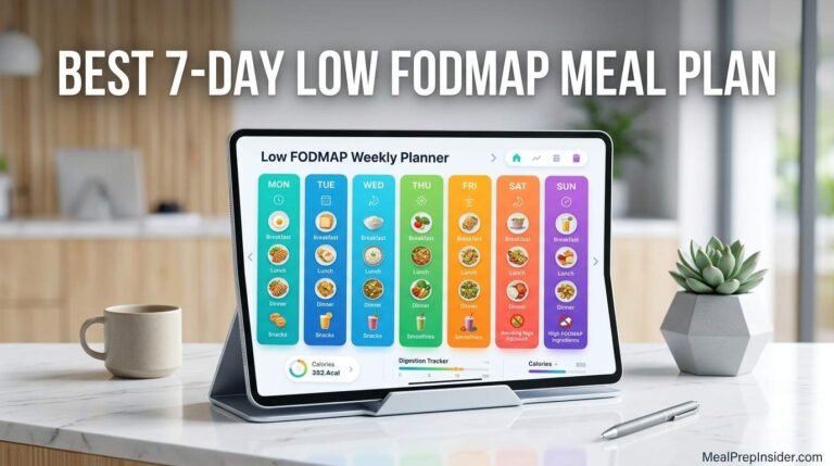 7-day low fodmap meal plan