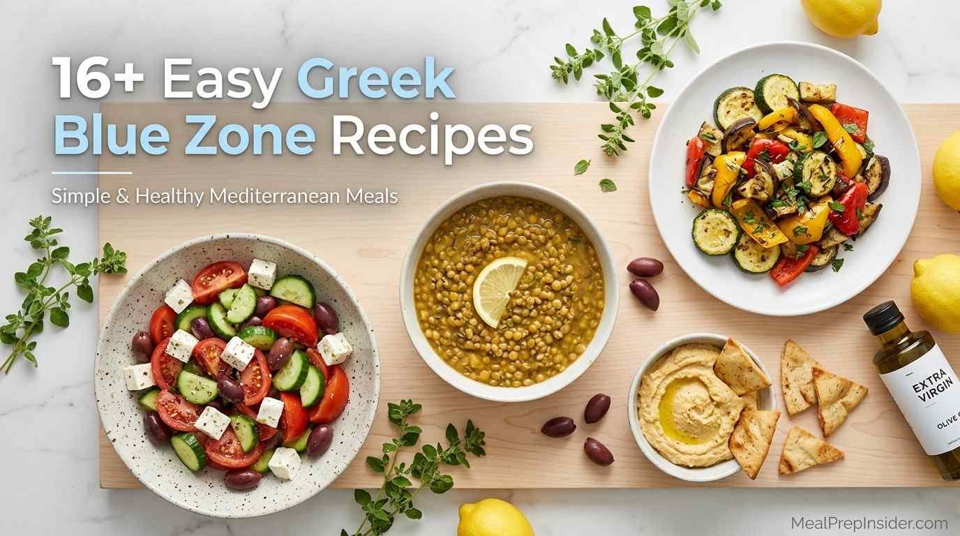 Greek Blue Zone Recipes