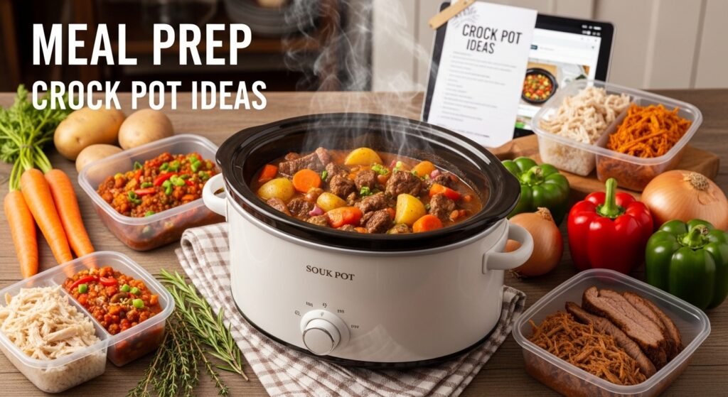 meal prep crock pot ideas