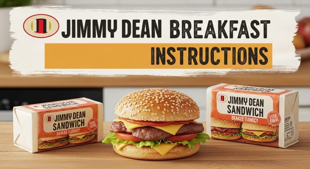 Jimmy Dean Breakfast Sandwich Instructions