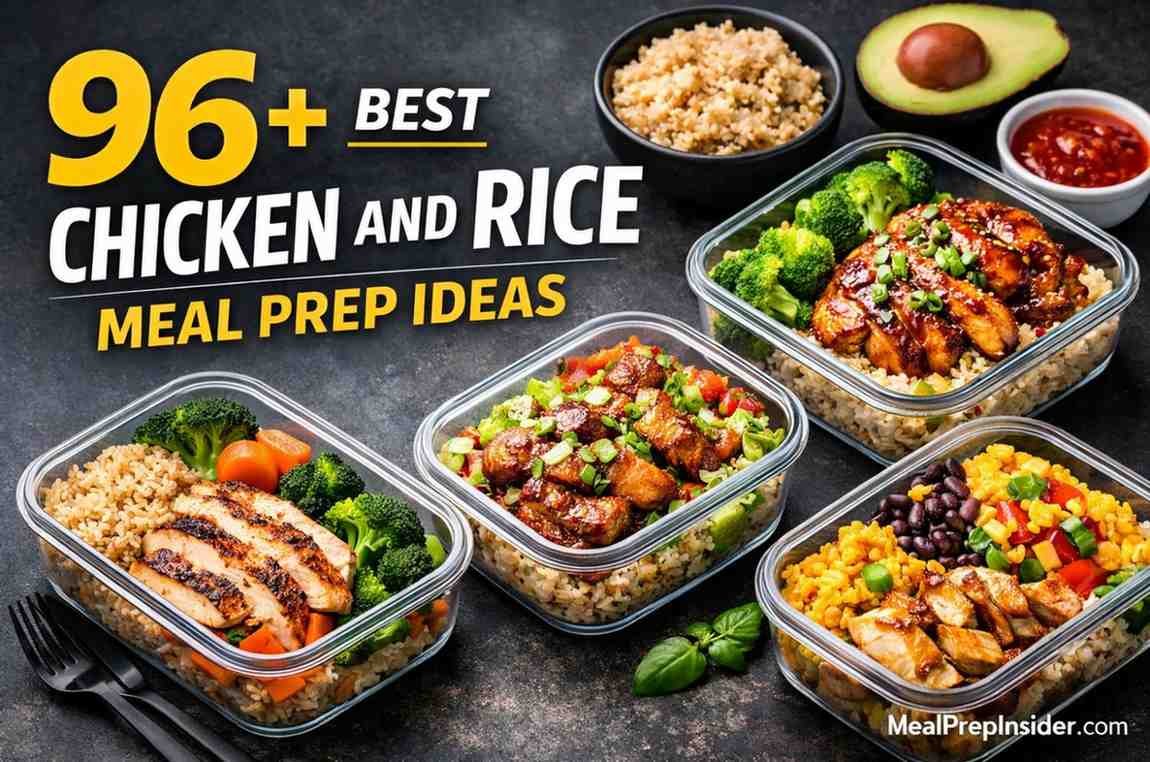 chicken and rice meal prep ideas
