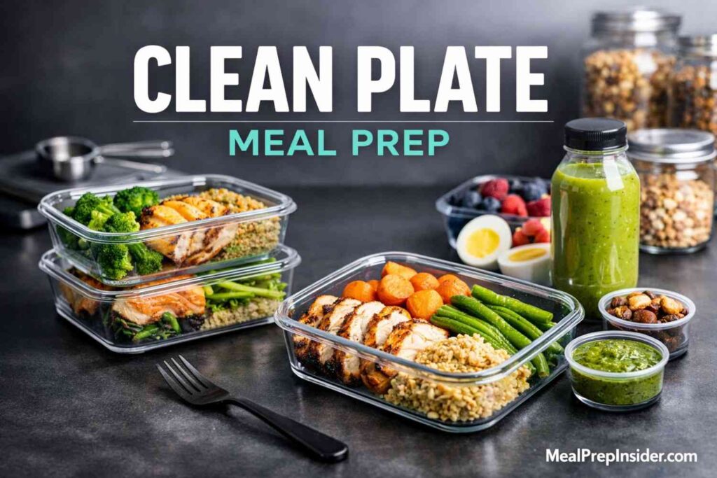 Clean Plate Meal Prep: Your Ultimate Guide Now – Meal Prep Insider
