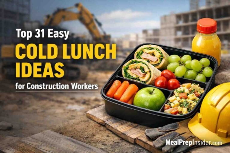 Cold Lunch Ideas for Construction Workers