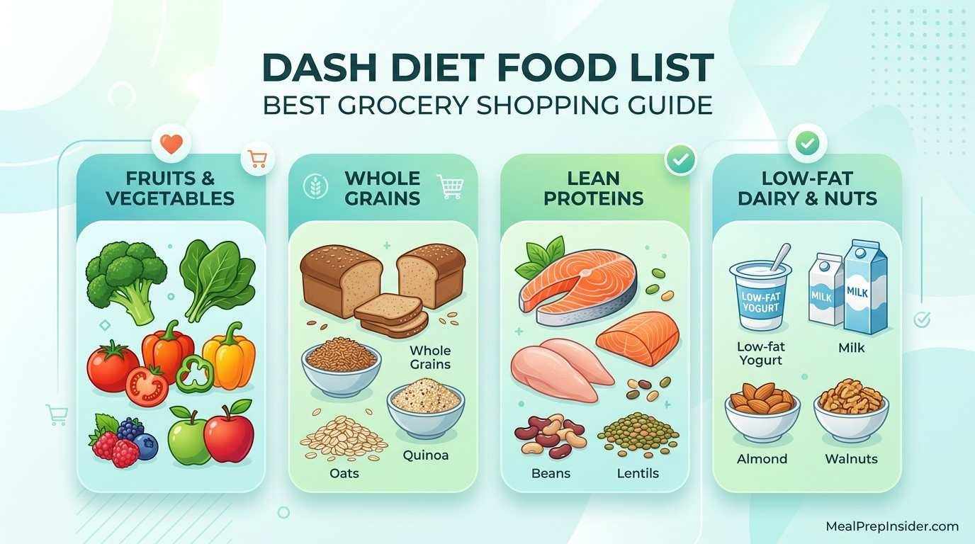 dash diet food list
