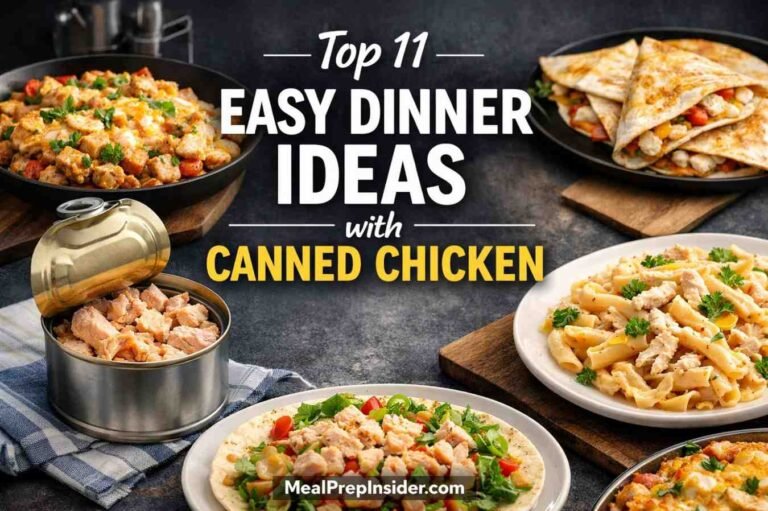 Dinner Ideas with Canned Chicken