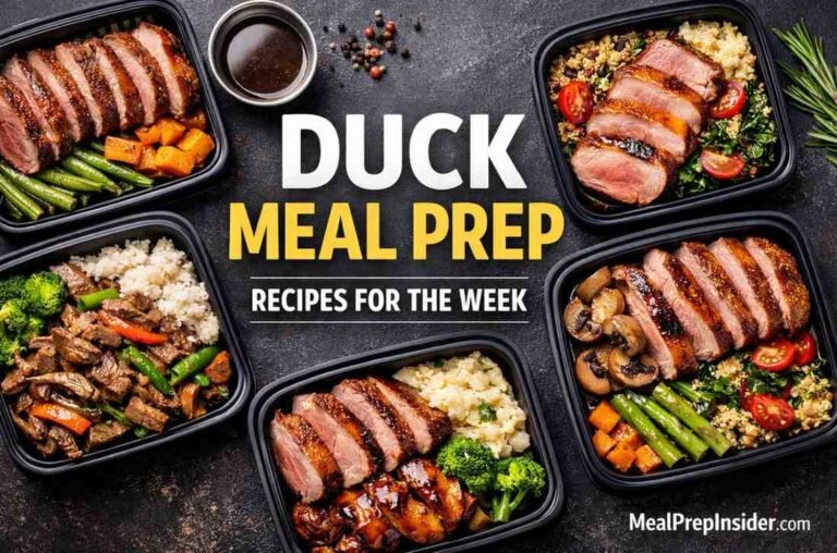 Duck Meal Prep Recipes