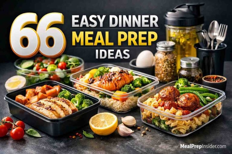 Easy Dinner Meal Prep Ideas