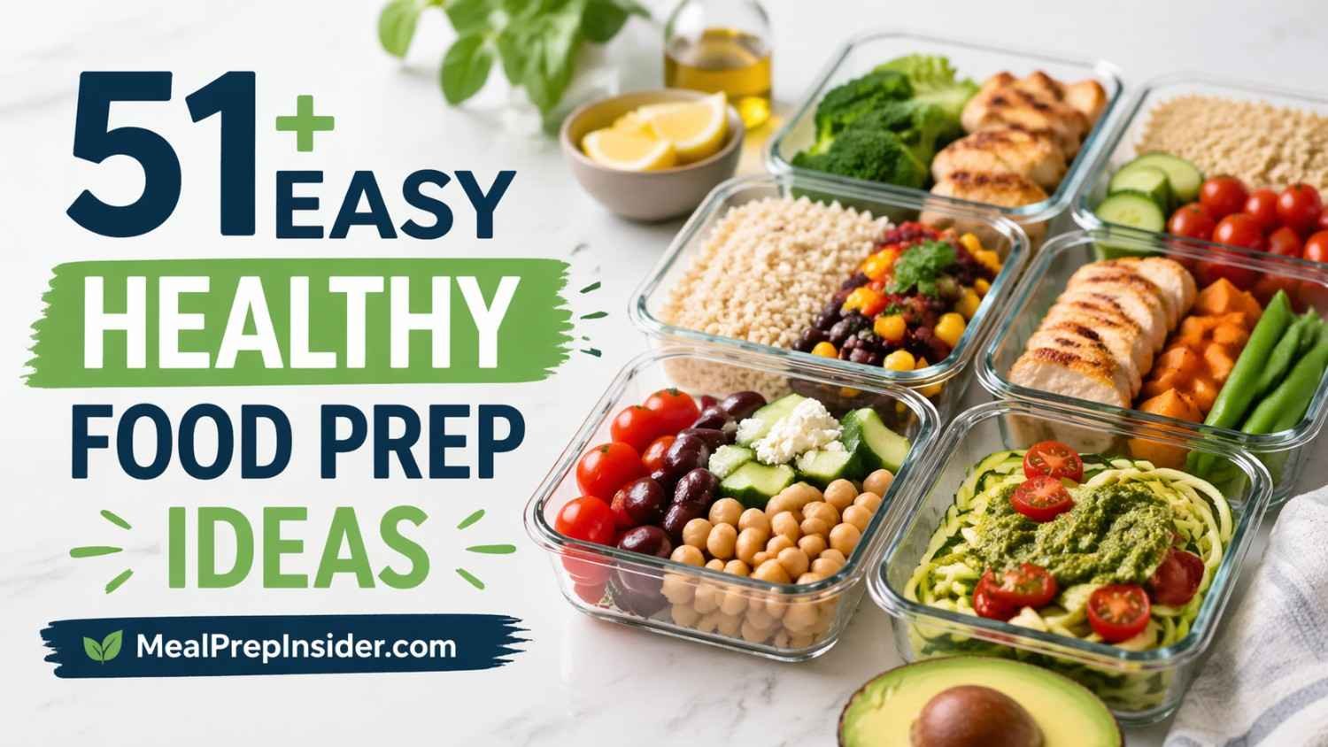 easy healthy food prep ideas