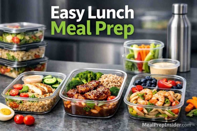 Easy Lunch Meal Prep