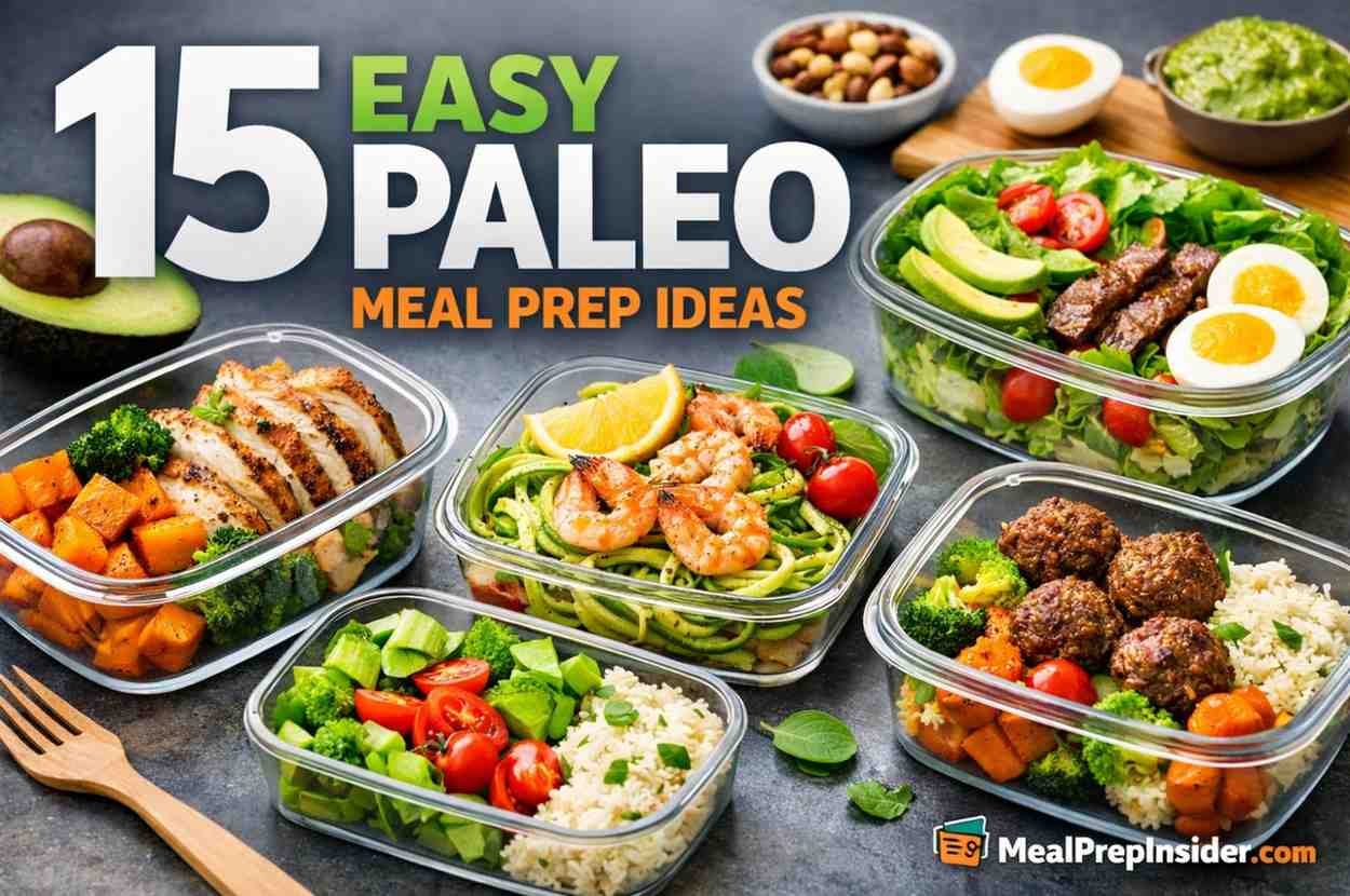 easy paleo meal prep ideas