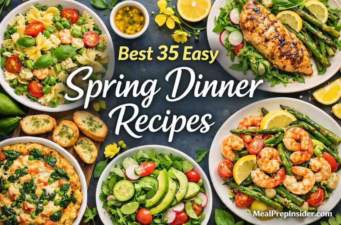easy spring dinner recipes