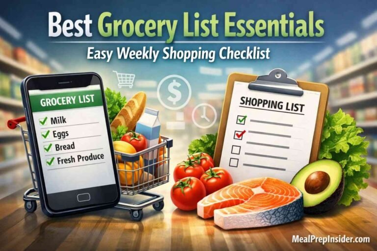 Grocery List Essentials