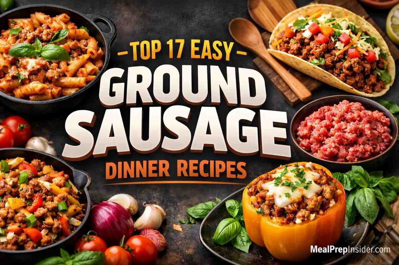 Ground Sausage Dinner Recipes