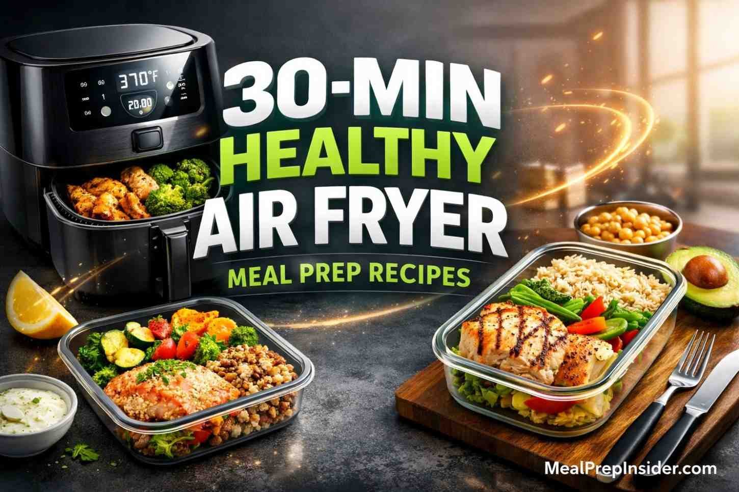 Healthy Air Fryer Meal Prep Recipes