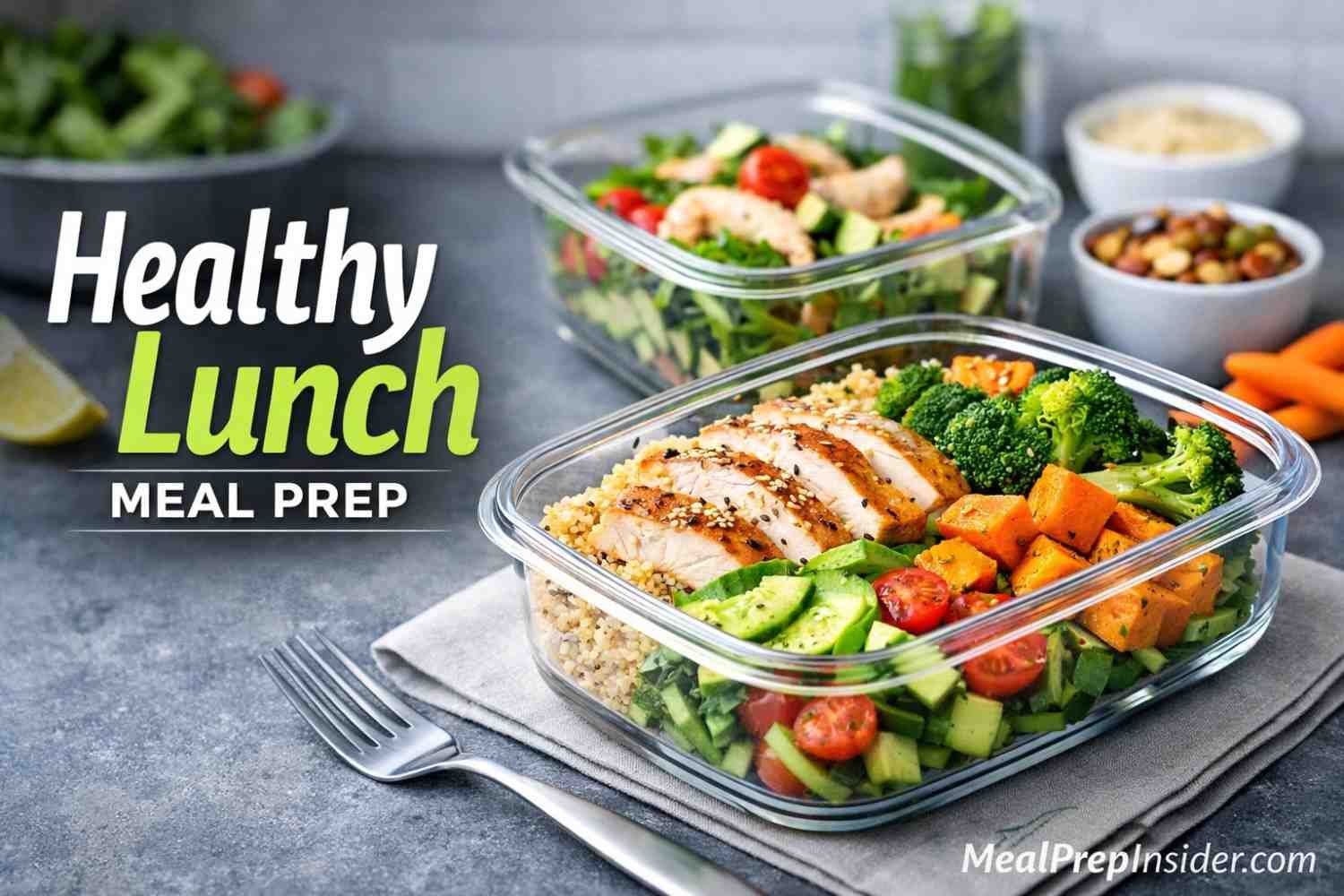 Healthy Lunch Meal Prep