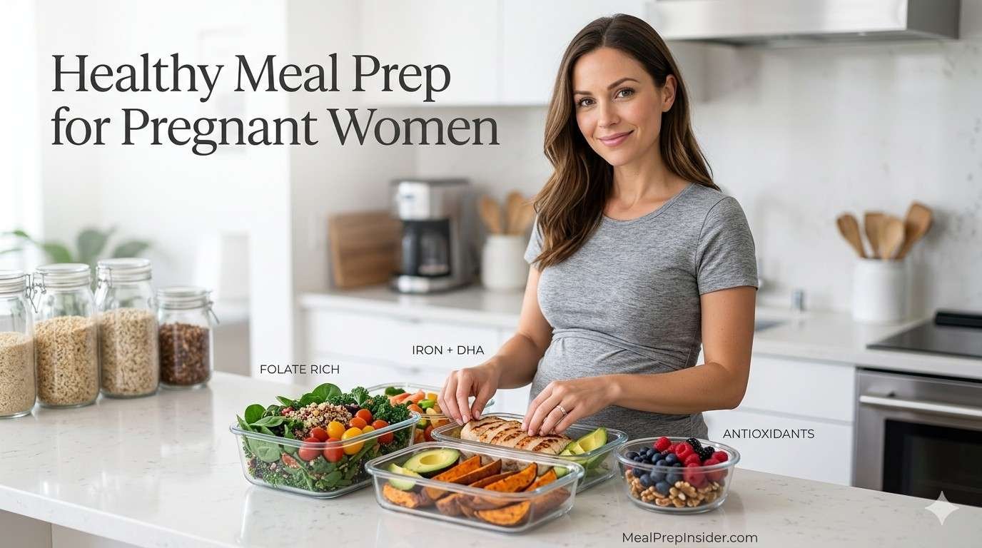 healthy meal prep for pregnant women