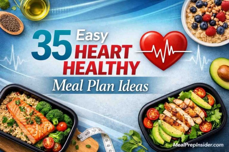 heart healthy meal plan ideas