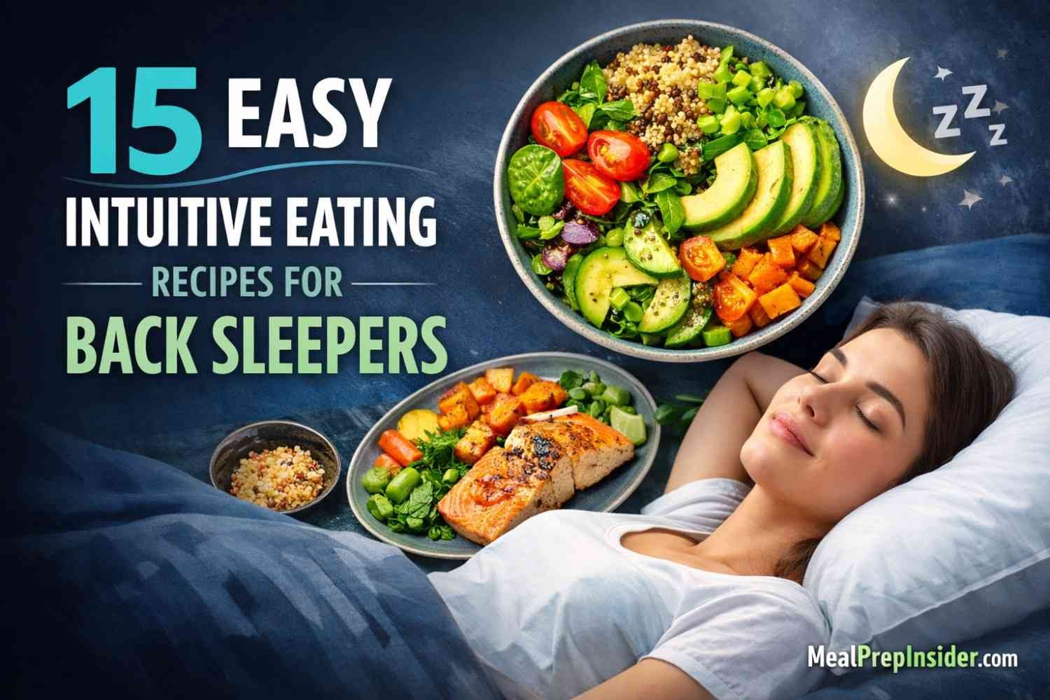 intuitive eating recipes for back sleepers