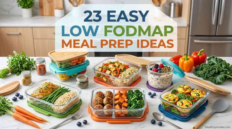 low fodmap meal prep ideas