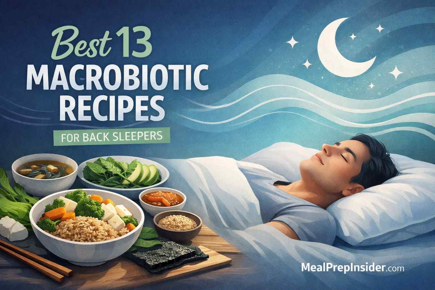 Macrobiotic Recipes for Back Sleepers