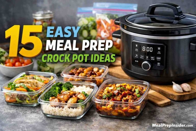 meal prep crock pot ideas