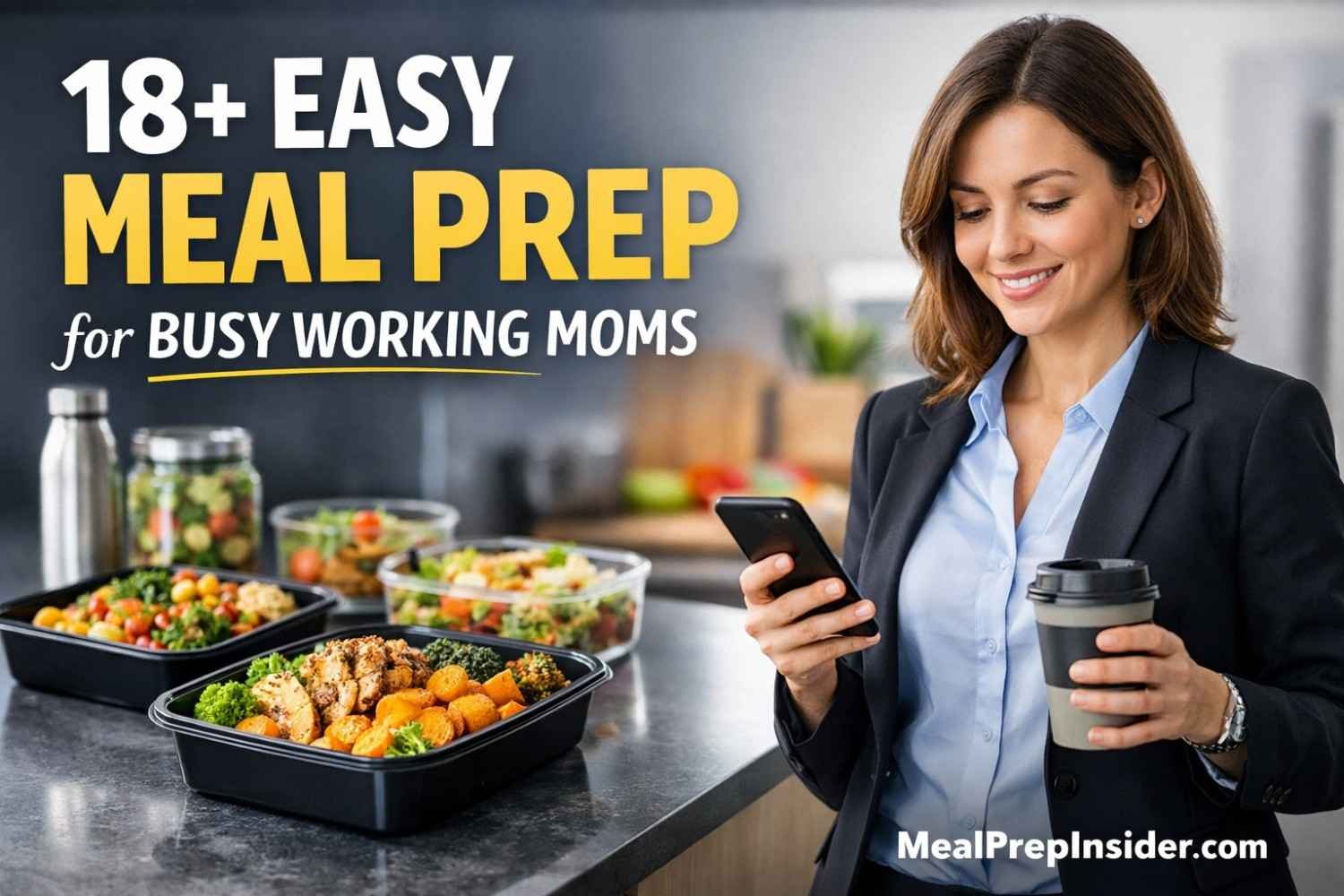 meal prep for busy working moms