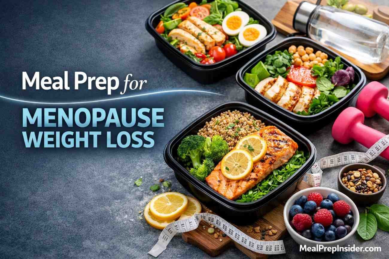meal prep for menopause weight loss