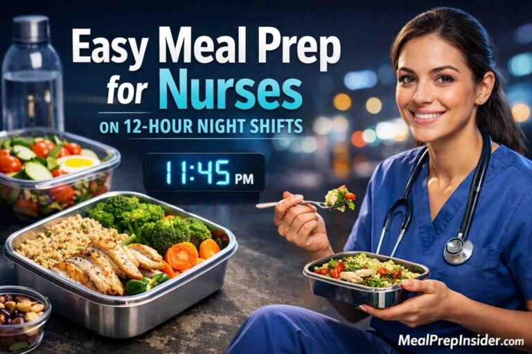 meal prep for nurses