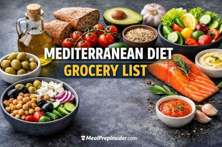 Mediterranean Diet Grocery List