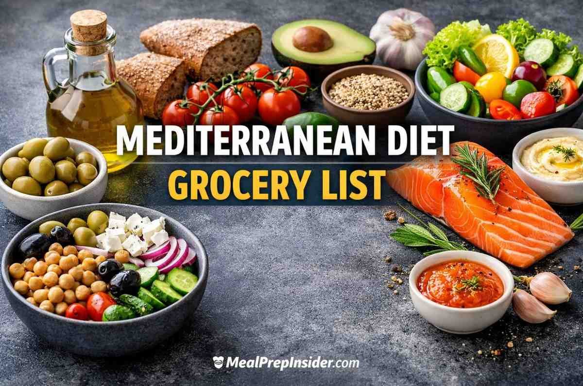 Mediterranean Diet Grocery List