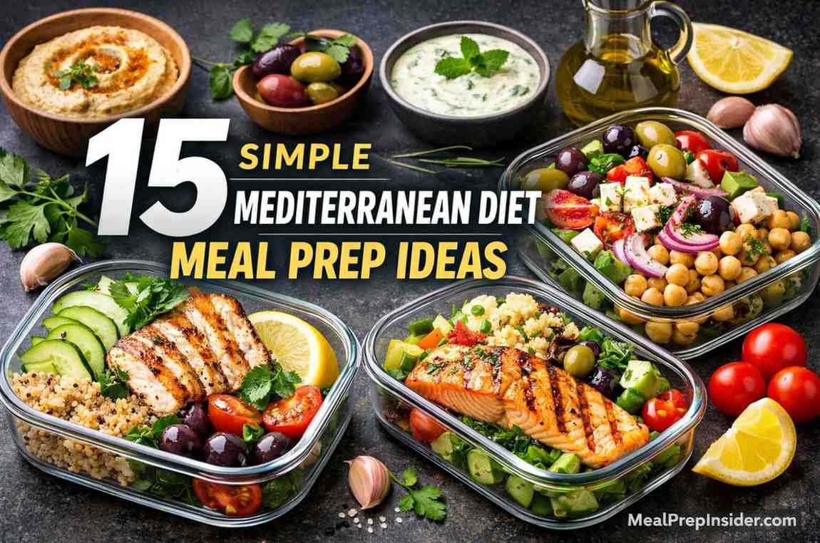 mediterranean diet meal prep ideas